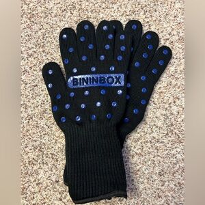 Heat Resistant BBQ Grilling Gloves Oven Mitts